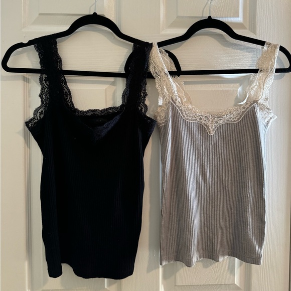 J. Crew Vintage Lace Tank Top Bundle - Picture 1 of 7